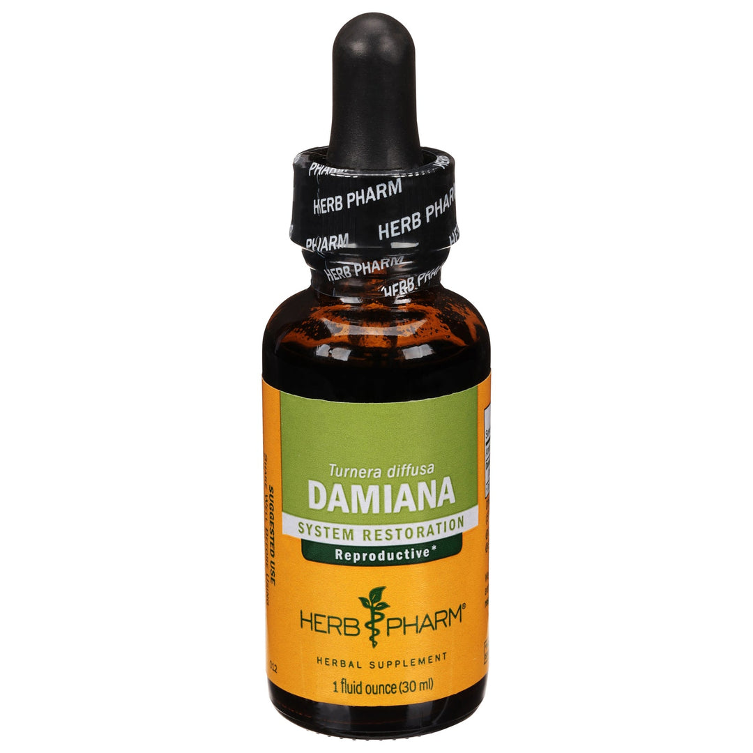 Herb Pharm - Damiana - 1 Each - 1 Fz - Maras Green