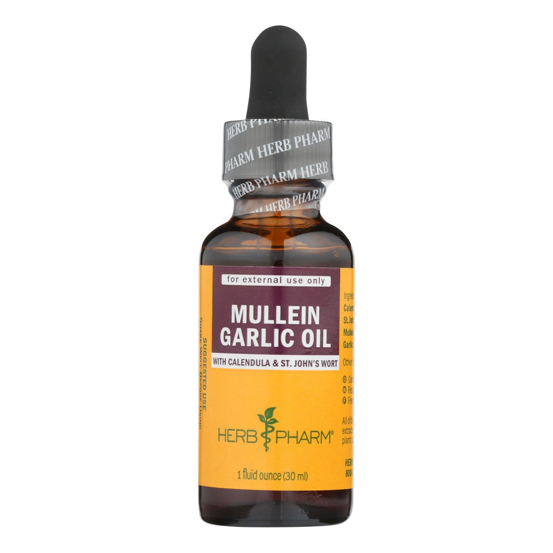 Herb Pharm - Mullein - garlic Compound - 1 Each - 1 Fz - Maras Green