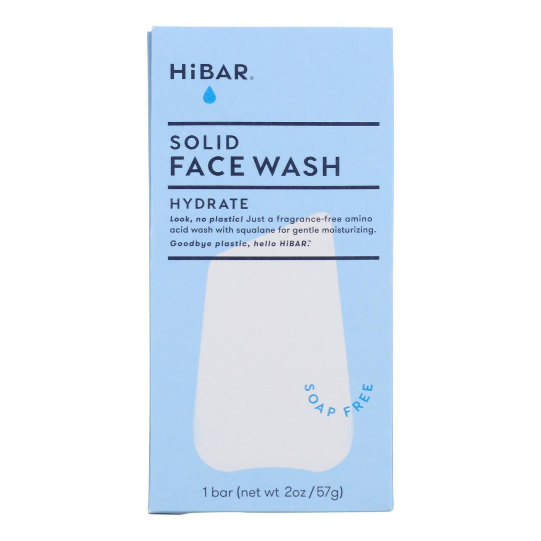 Hibar Inc - Face Wash Hydrate Solid - 1 Each - 2 Oz - Maras Green