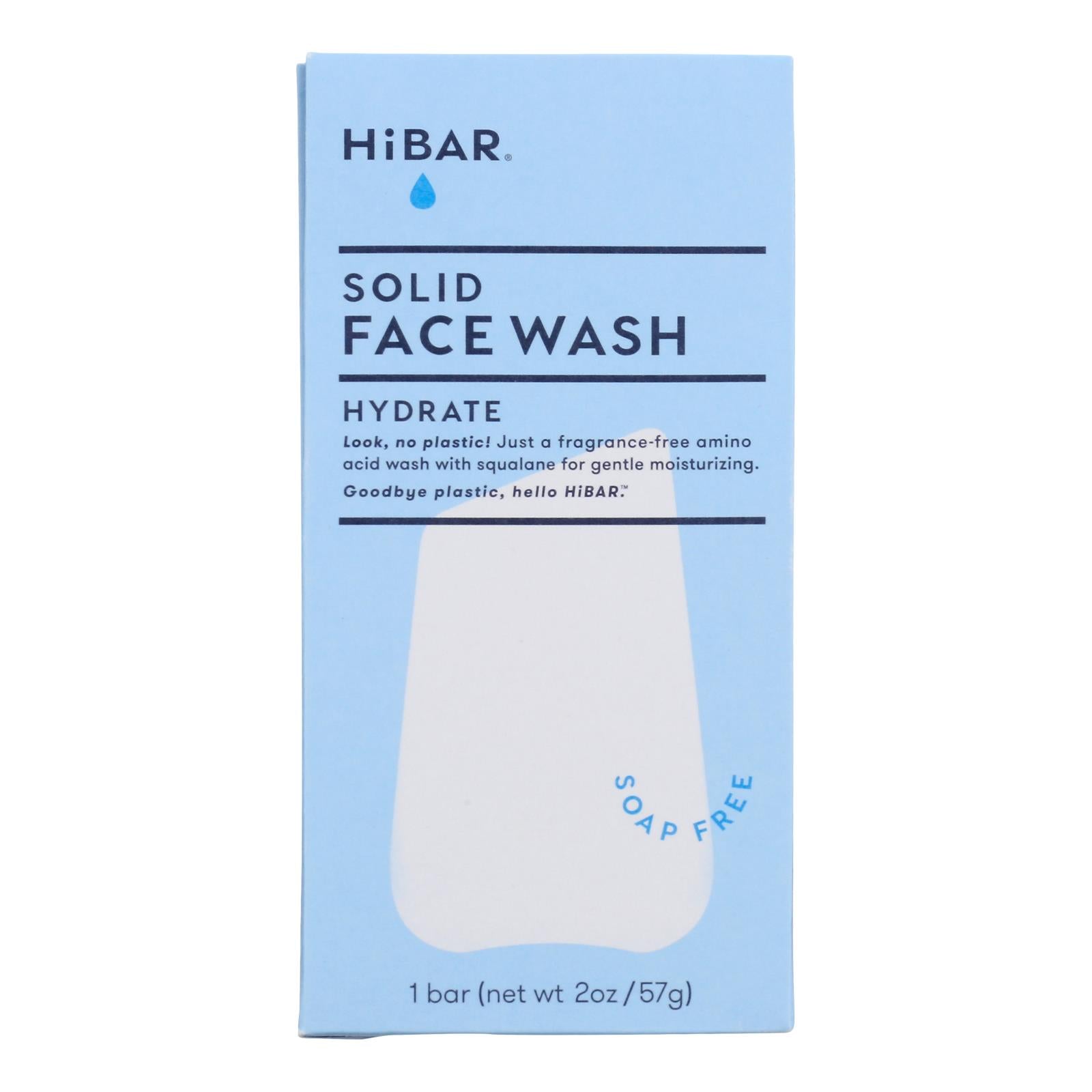 Hibar Inc - Face Wash Hydrate Solid - 1 Each - 2 Oz - Maras Green
