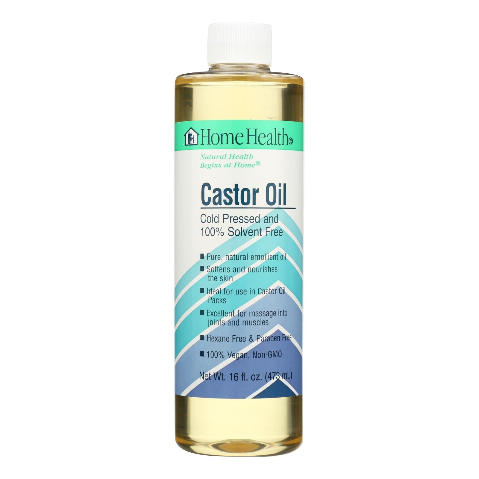 Home Health Castor Oil - 16 Fl Oz - Maras Green
