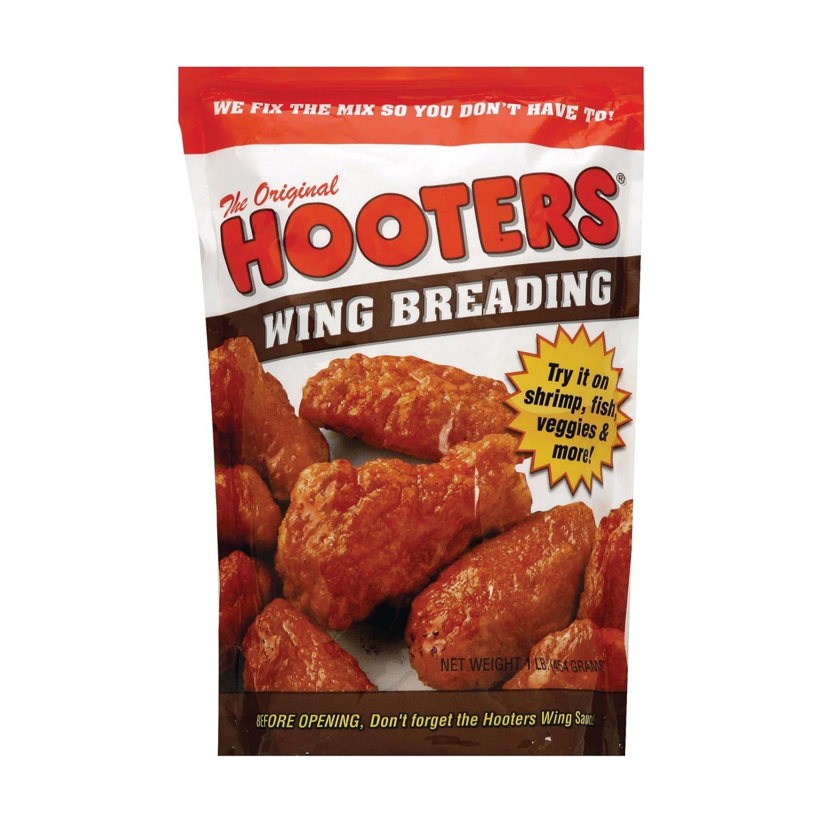 Hooters Mix - Breading - Case Of 6 - 1 Lb. - Maras Green
