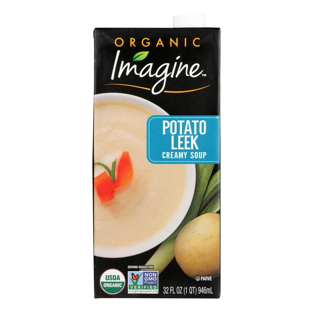 Imagine Foods - Soup Creamy Potato Leek - Case Of 6 - 32 Fz - Maras Green