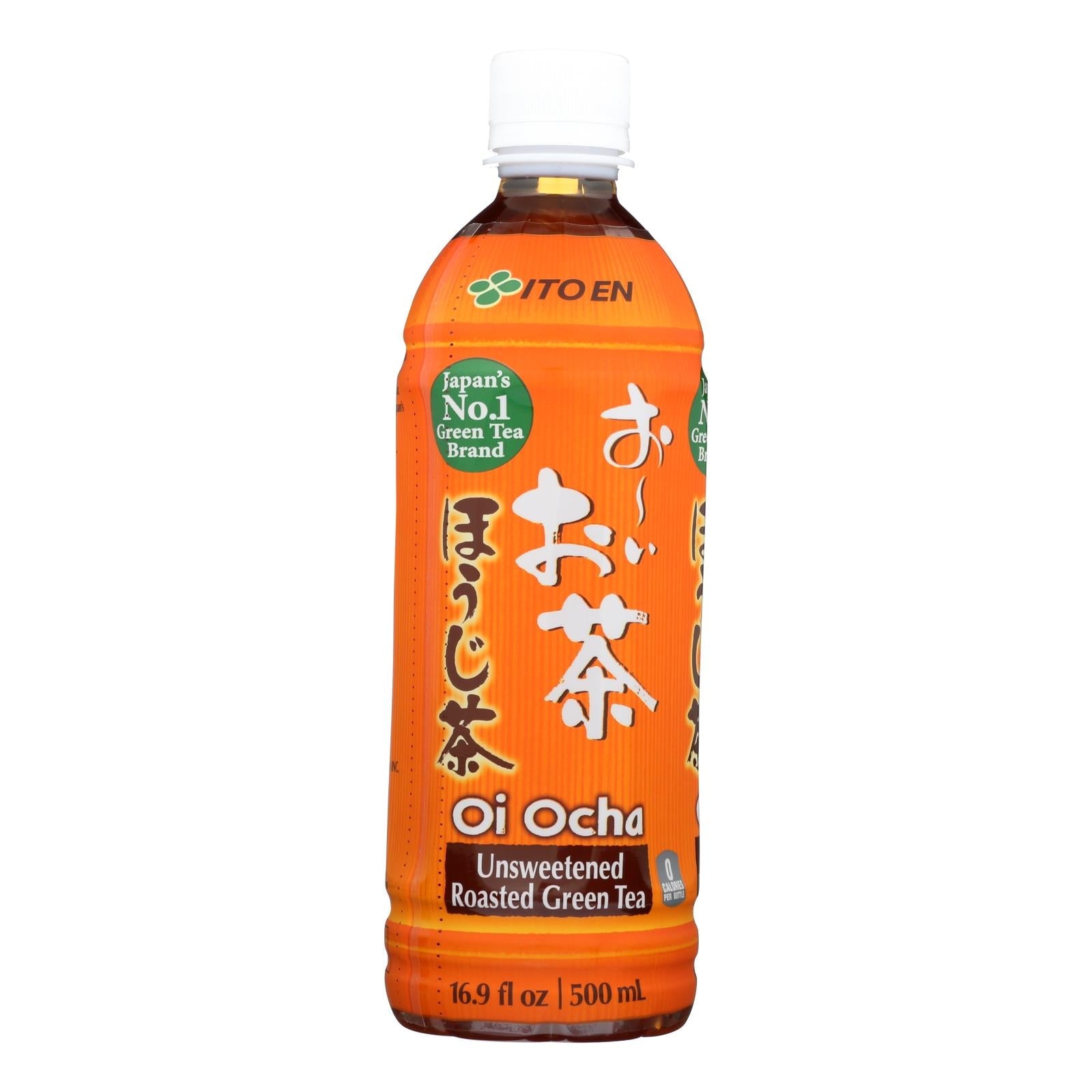 Ito En Oi Ocha Roasted Green Tea - Case Of 12 - 16.9 Fz - Maras Green