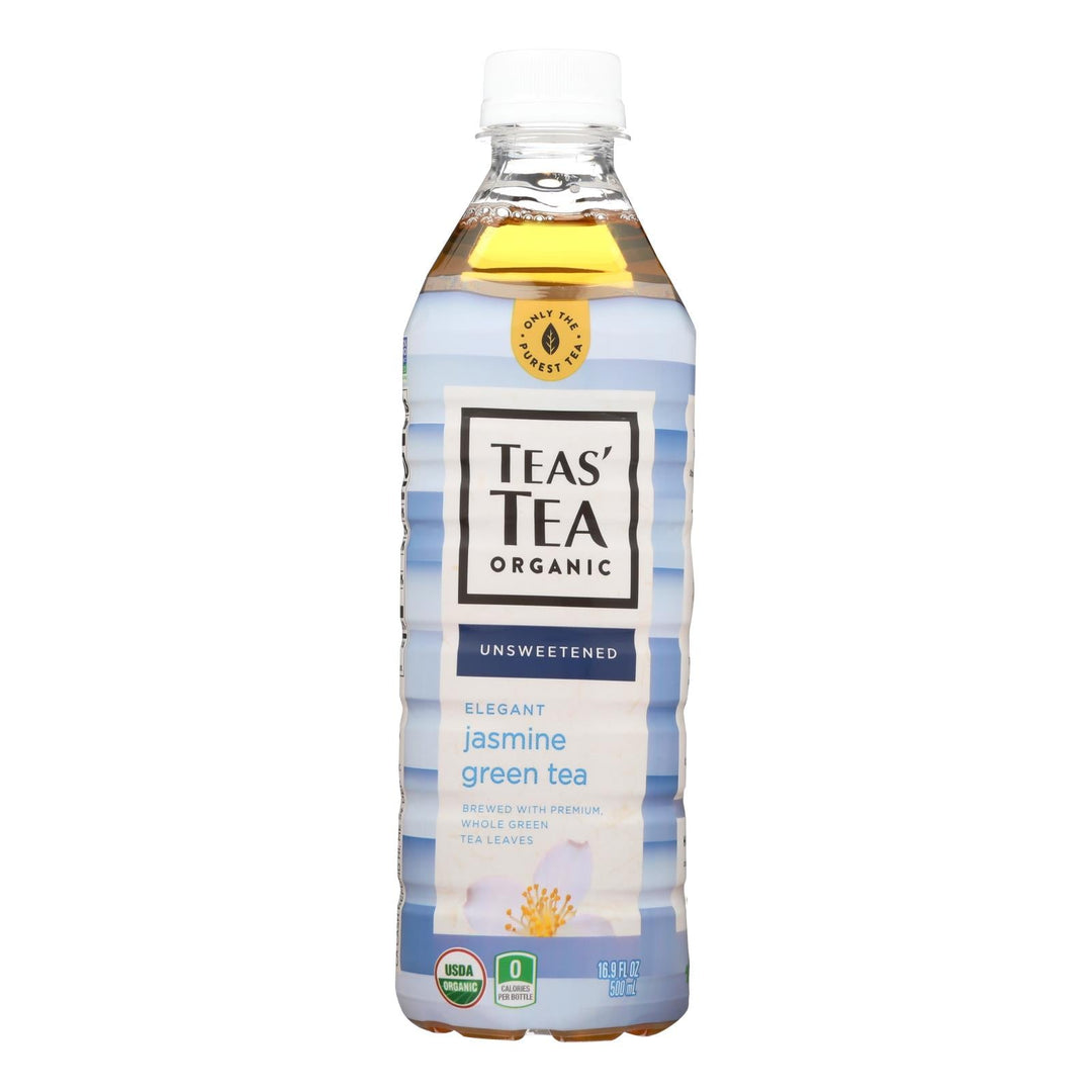 Itoen Tea - Organic - Jasmine - Green - Bottle - Case Of 12 - 16.9 Fl Oz - Maras Green