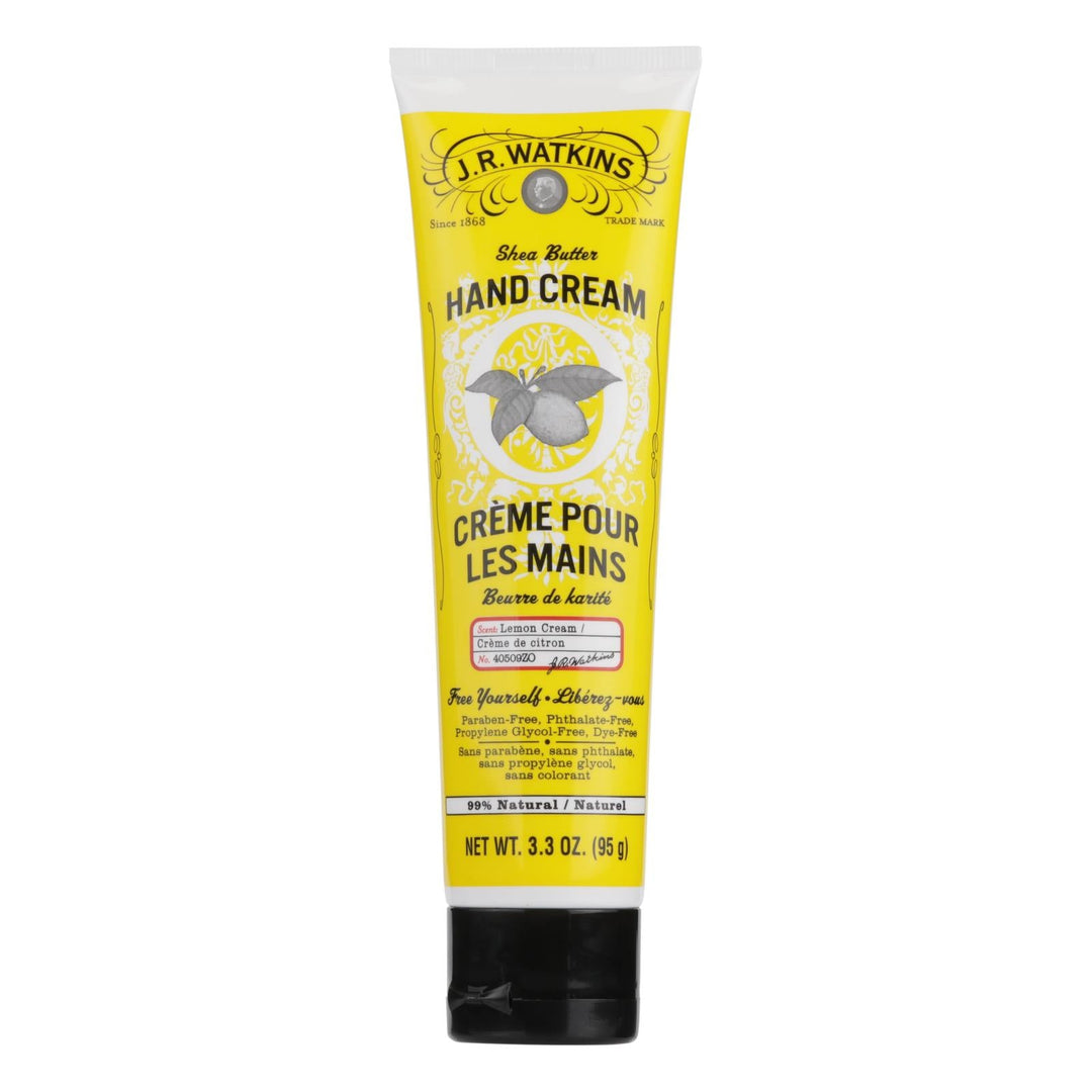 J.r. Watkins - Hand Cream - Lemon - Case Of 3 - 3.3 Fz - Maras Green