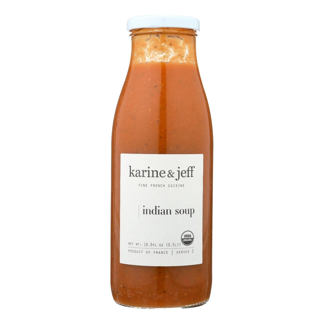 Karine & Jeff - Soup Indian - Case Of 6 - 16.9 Fz - Maras Green