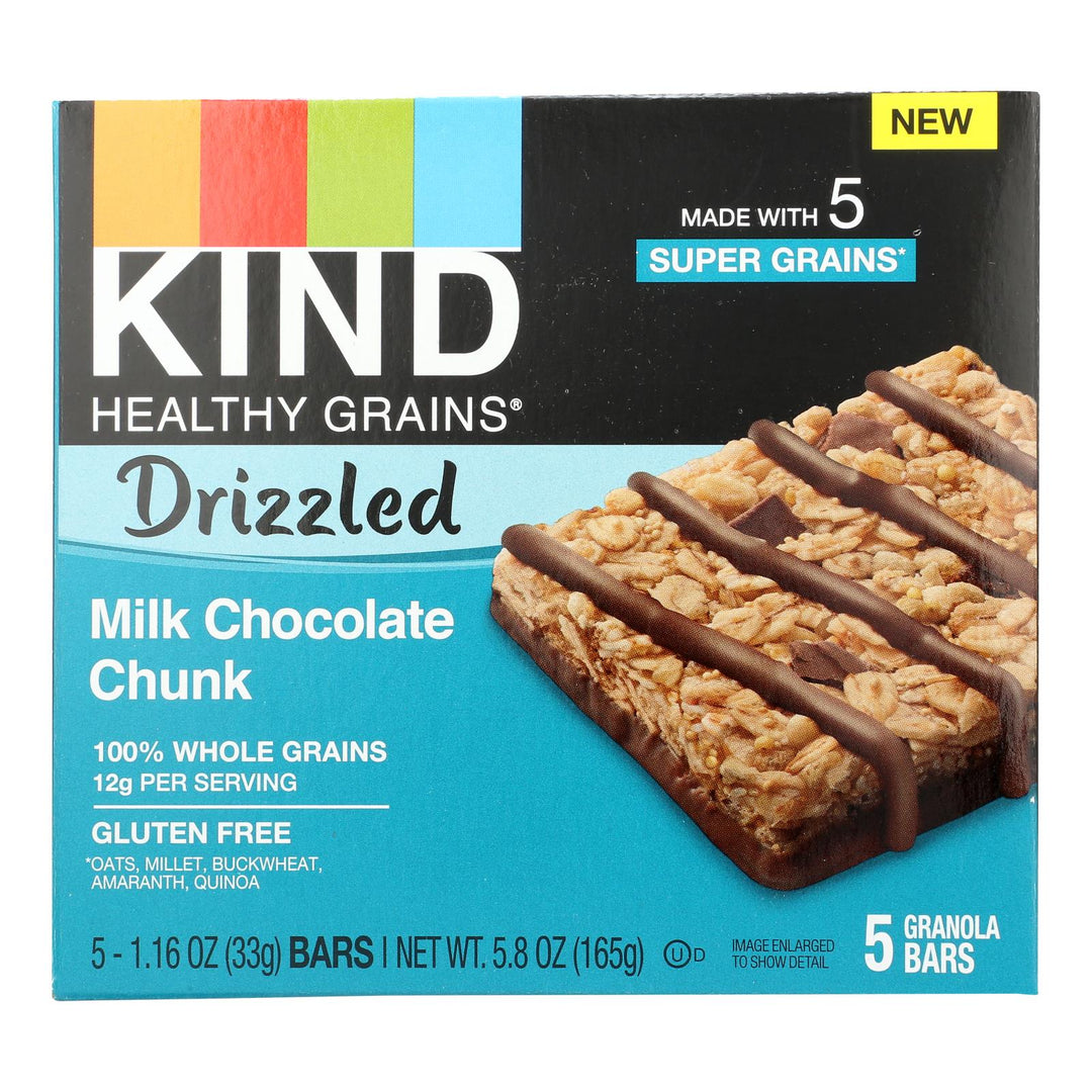 Kind - Bar Drizzled Milk Chocolate Chnk - Case Of 8 - 5/1.16 Z - Maras Green