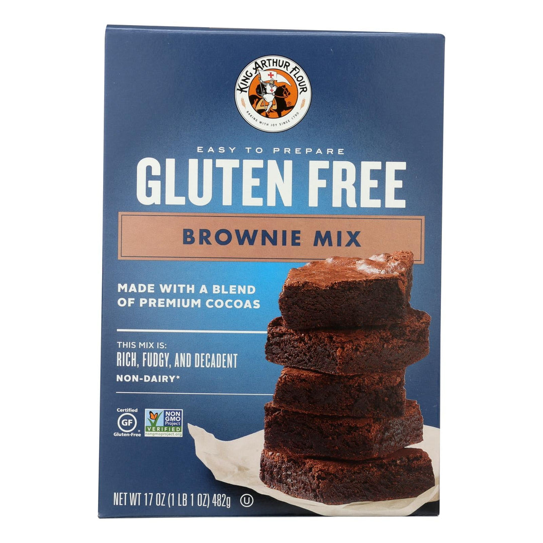 King Arthur Brownie Mix - Case Of 6 - 17 Oz. - Maras Green