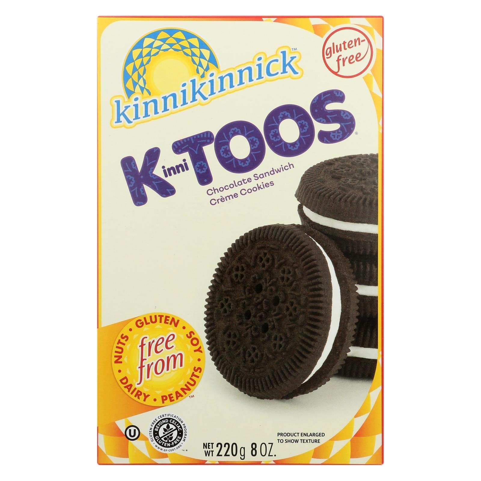 Kinnikinnick Creme Cookie - Case Of 6 - 8 Oz. - Maras Green