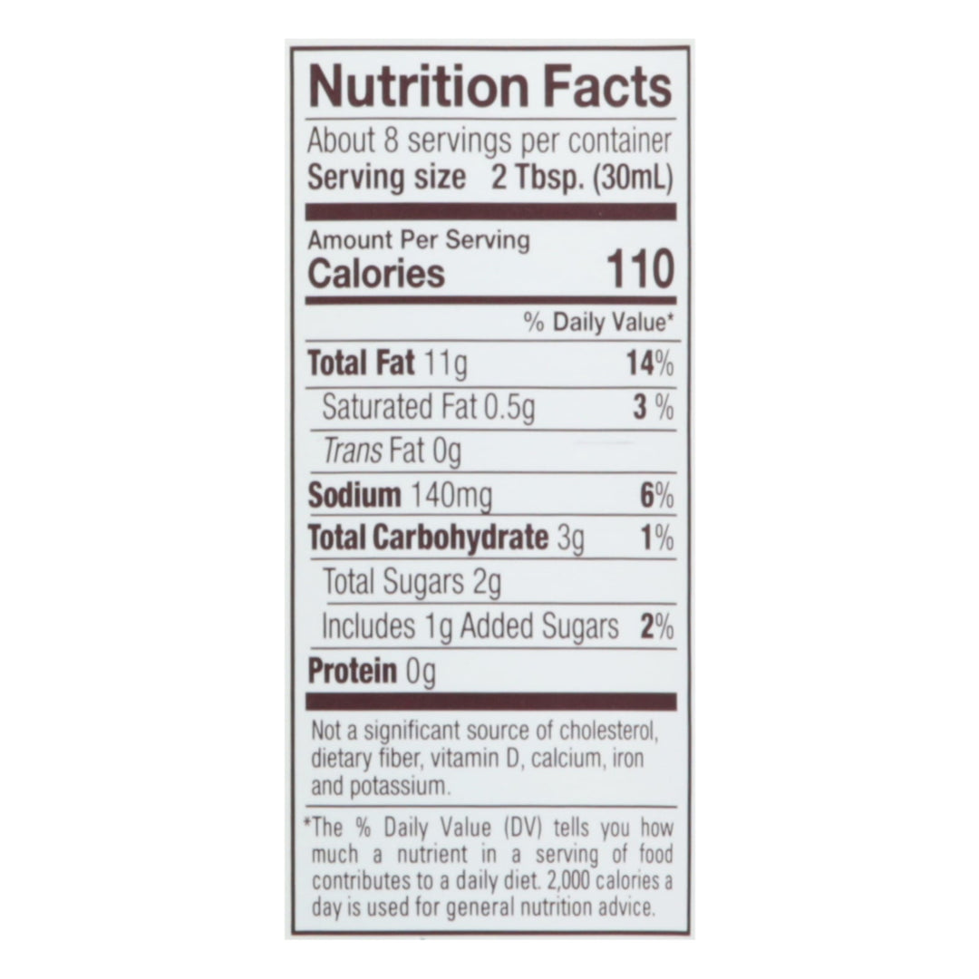 La Tourangelle - Drsg Balsmc Vingrette - Case Of 6 - 8 Fz - Maras Green