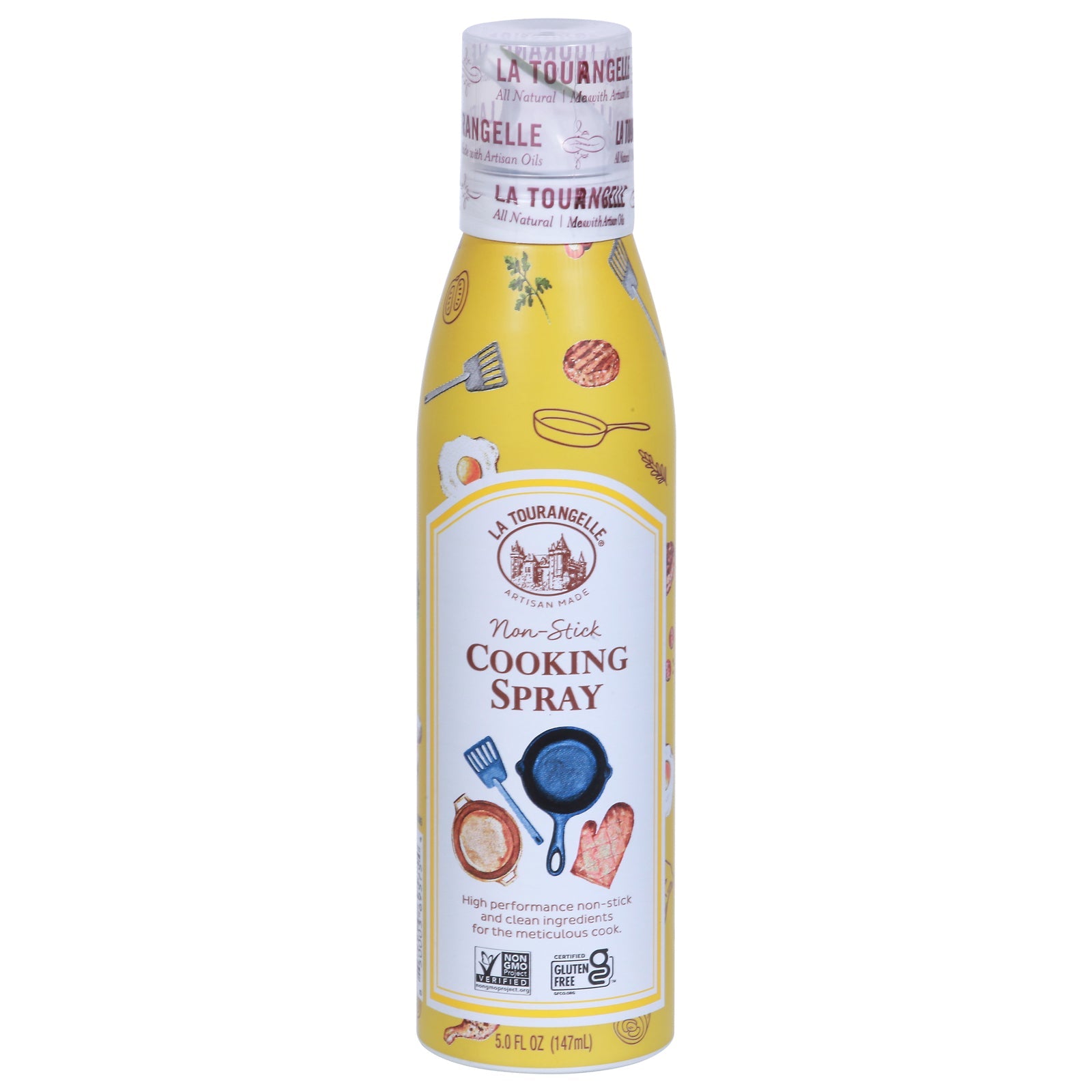 La Tourangelle - Oil Canola Cooking Spray - Case Of 6 - 5 Oz - Maras Green