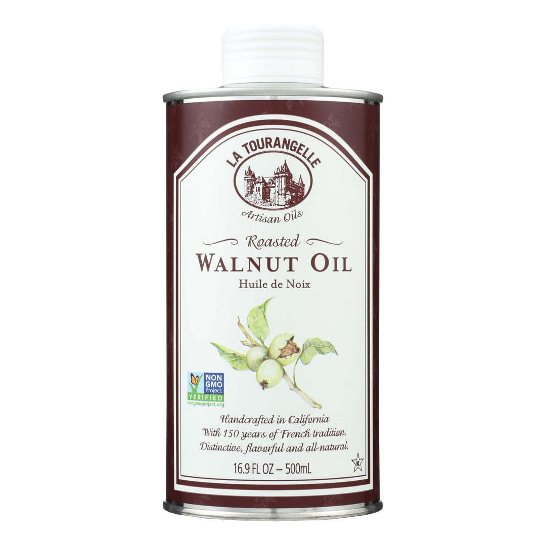 La Tourangelle Roasted Walnut Oil - Case Of 6 - 500 Ml - Maras Green