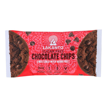 Lakanto - Chocolate Chips Original - Case Of 8 - 8 Oz - Maras Green