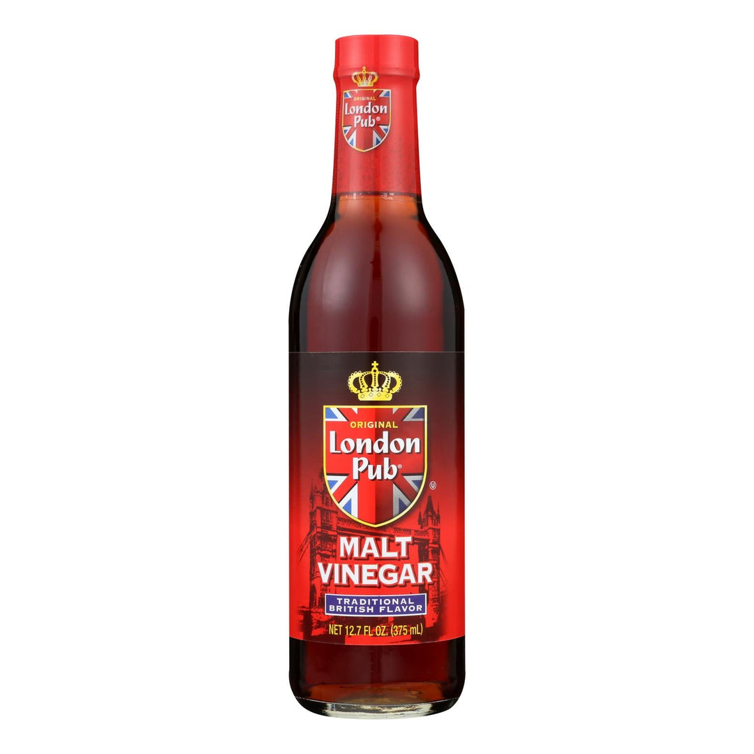 London Pub Vinegar - Malt - Case Of 6 - 12.7 Fl Oz. - Maras Green