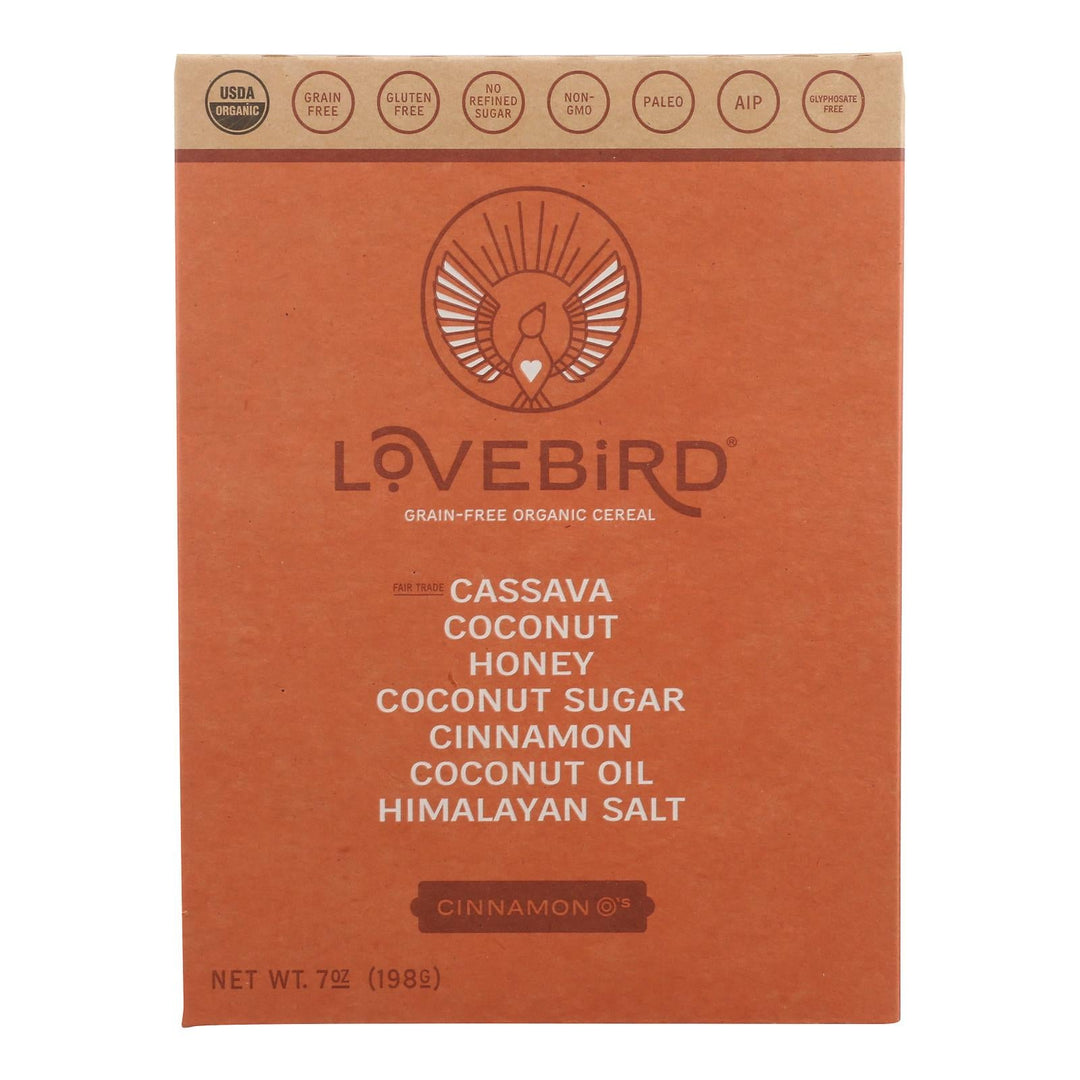 Lovebird - Cereal Cinnamon Grnfr - Case Of 6 - 7 Oz - Maras Green