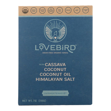Lovebird - Cereal Unsw Grain Fr - Case Of 6 - 7 Oz - Maras Green