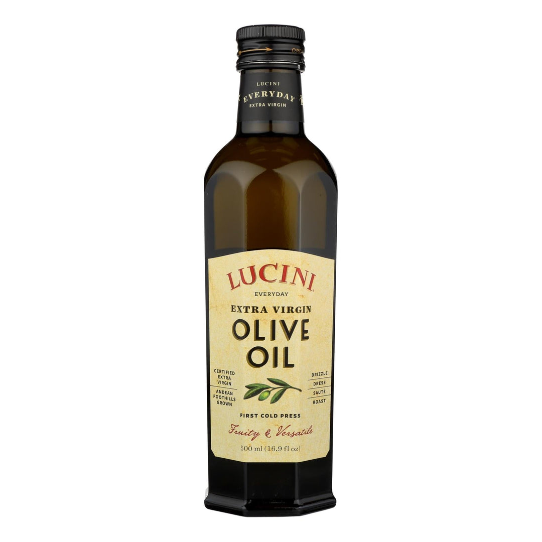 Lucini Italia Select Extra Virgin Olive Oil - Case Of 6 - 17 Fl Oz. - Maras Green
