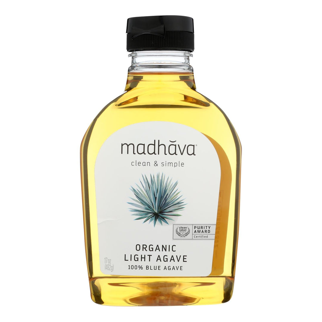 Madhava Honey - Agave Nectar Golden Lt - Case Of 6 - 17 Oz - Maras Green