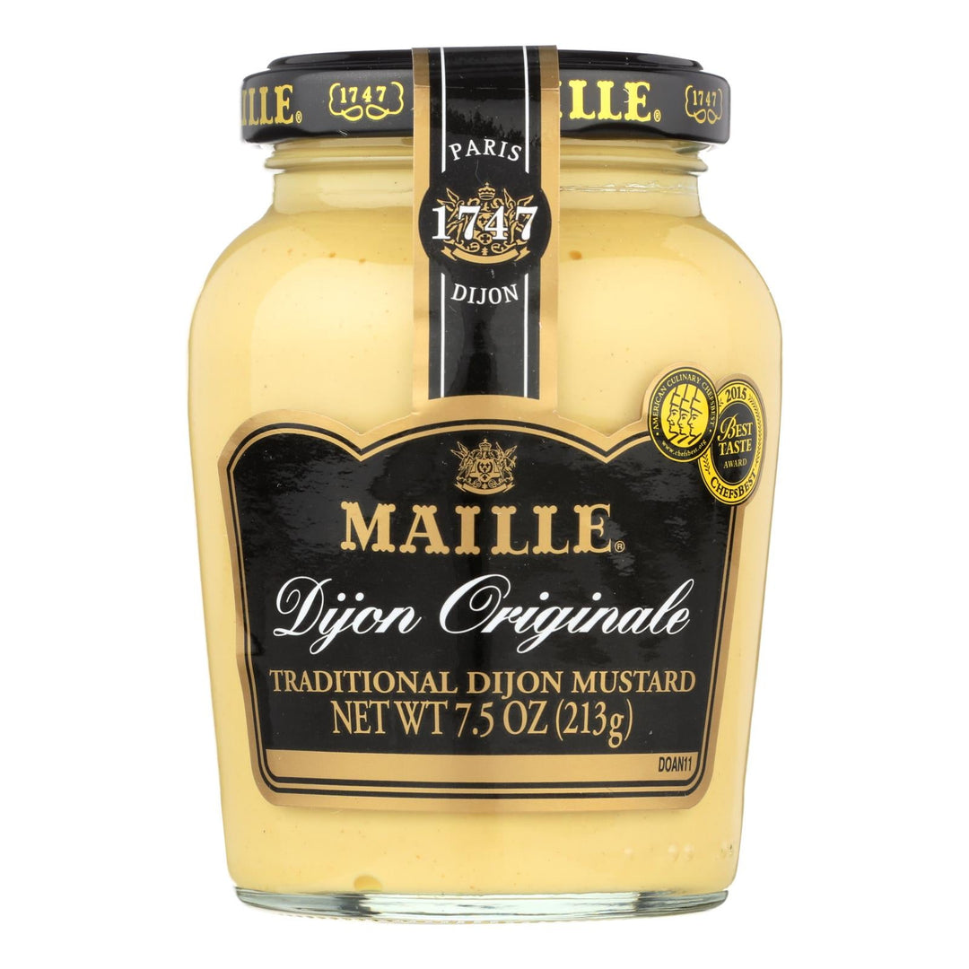 Maille Original Dijon Mustard - Case Of 6 - 7.5 Oz. - Maras Green