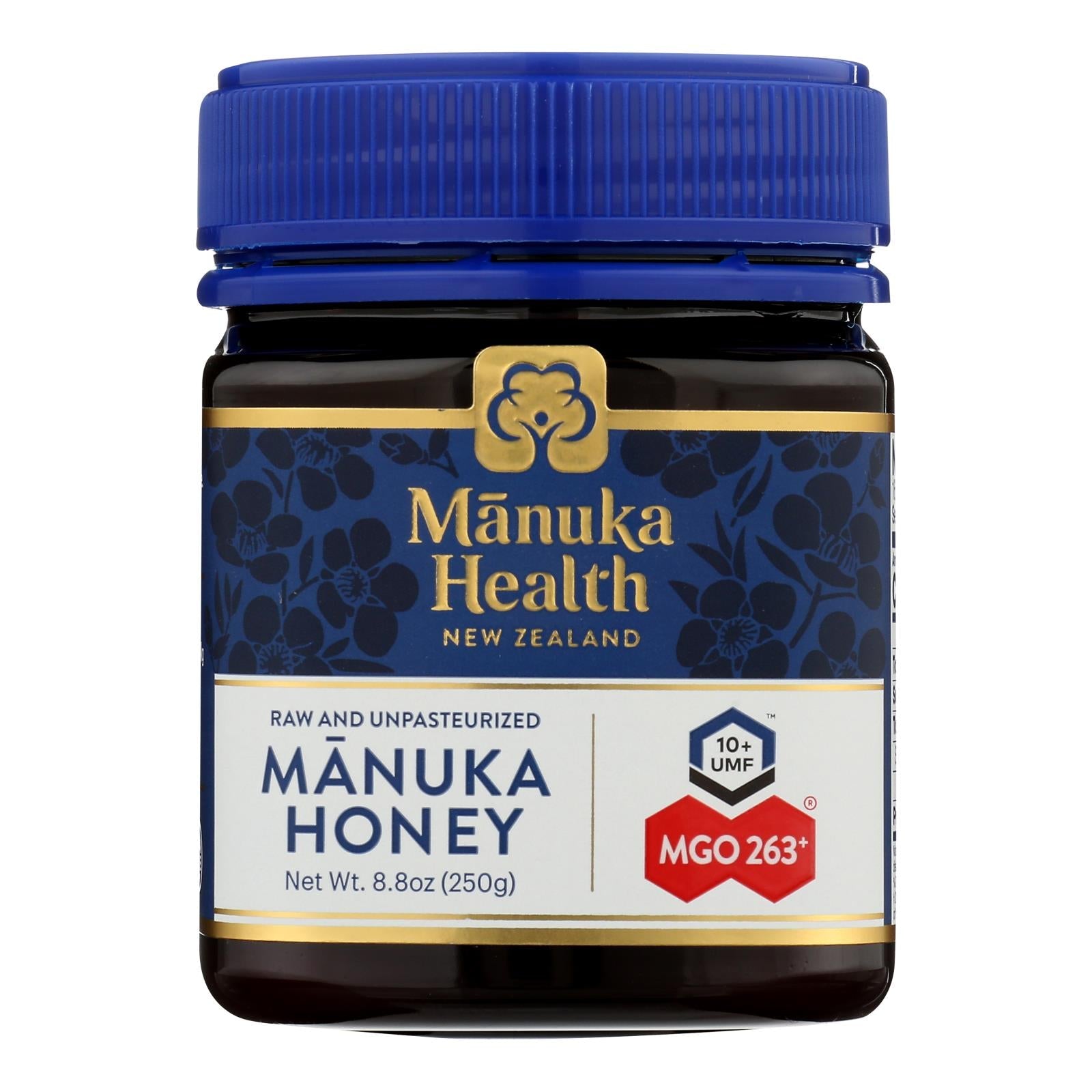 Manuka Health New Zealand Mgo 250+ Manuka Honey - 1 Each - 8.8 Oz - Maras Green