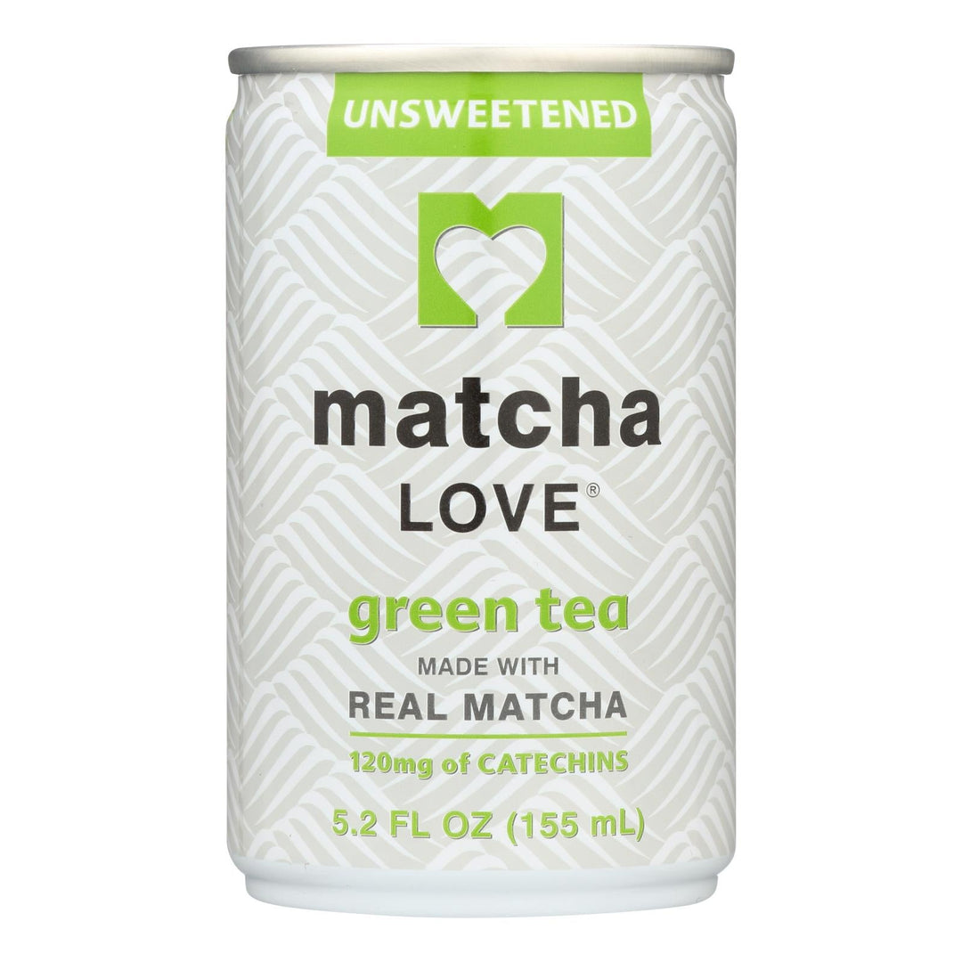 Matcha Love Unsweetened Tea - Case Of 20 - 5.2 Oz. - Maras Green