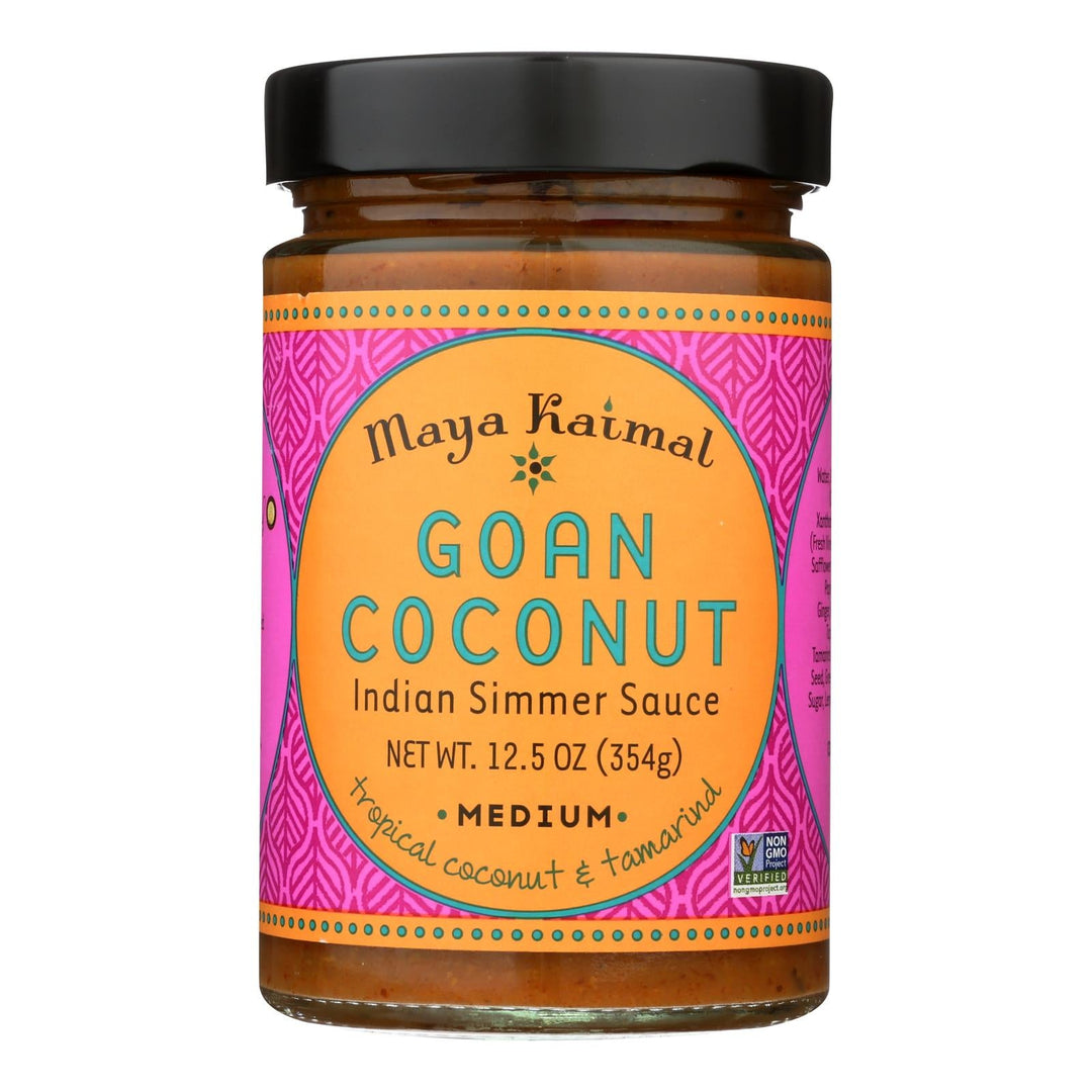 Maya Kaimal Goan Coconut Curry - Case Of 6 - 12.5 Oz. - Maras Green