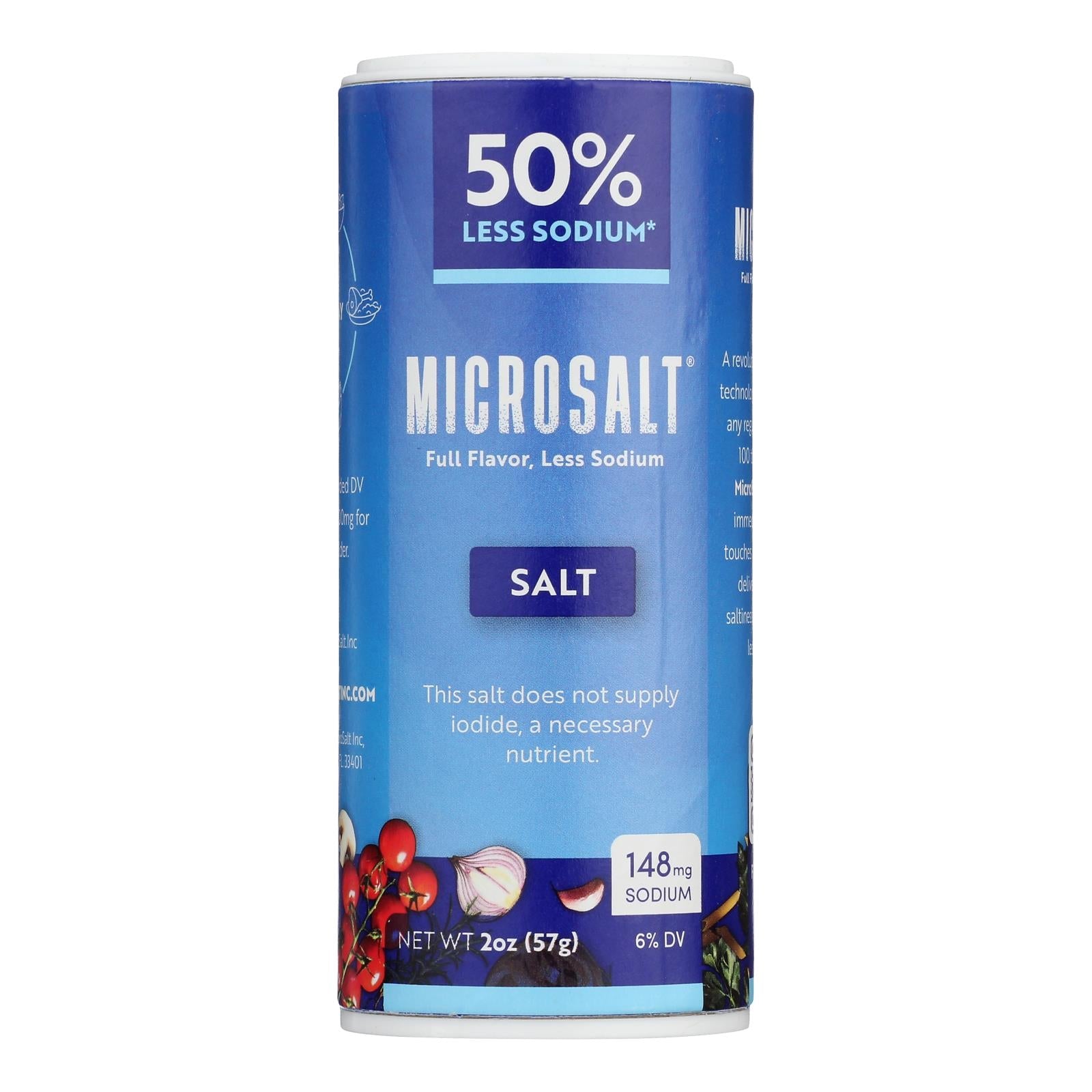 Microsalt - Salt Shaker - Case Of 6 - 2 Ounces - Maras Green