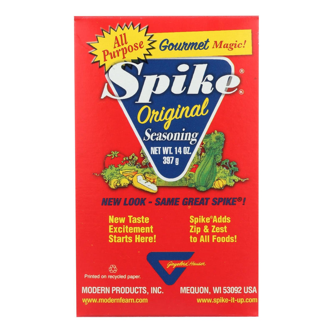Modern Products Spike Gourmet Natural Seasoning - Original Magic - Box - 14 Oz - Maras Green