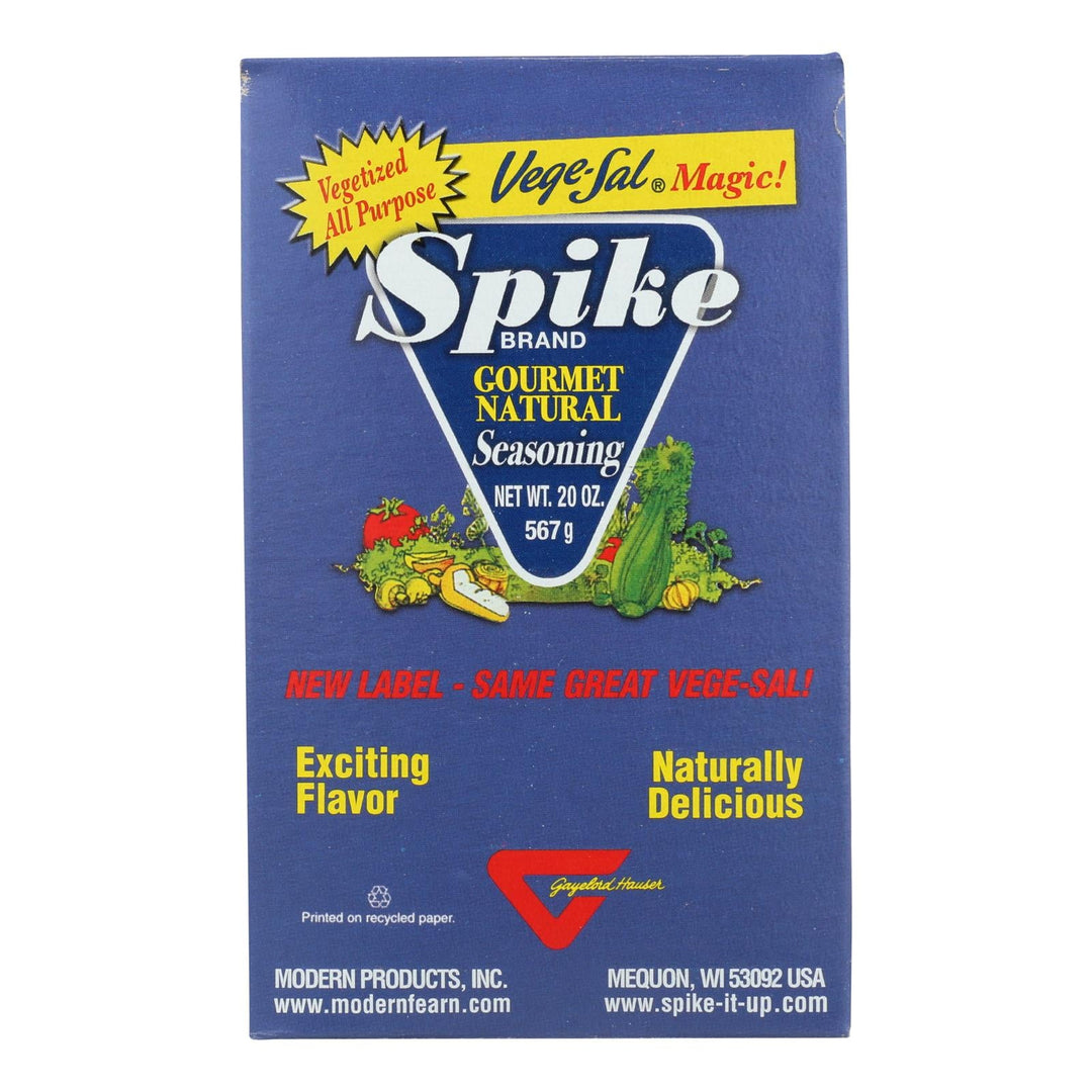 Modern Products Spike Gourmet Natural Seasoning - Vege Sal - Box - 20 Oz - Maras Green