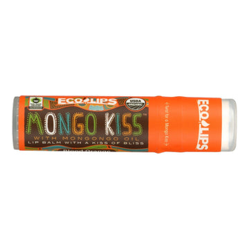 Mongo Kiss Lip Balm - Blood Orange - Case Of 15 - 0.25 Oz. - Maras Green