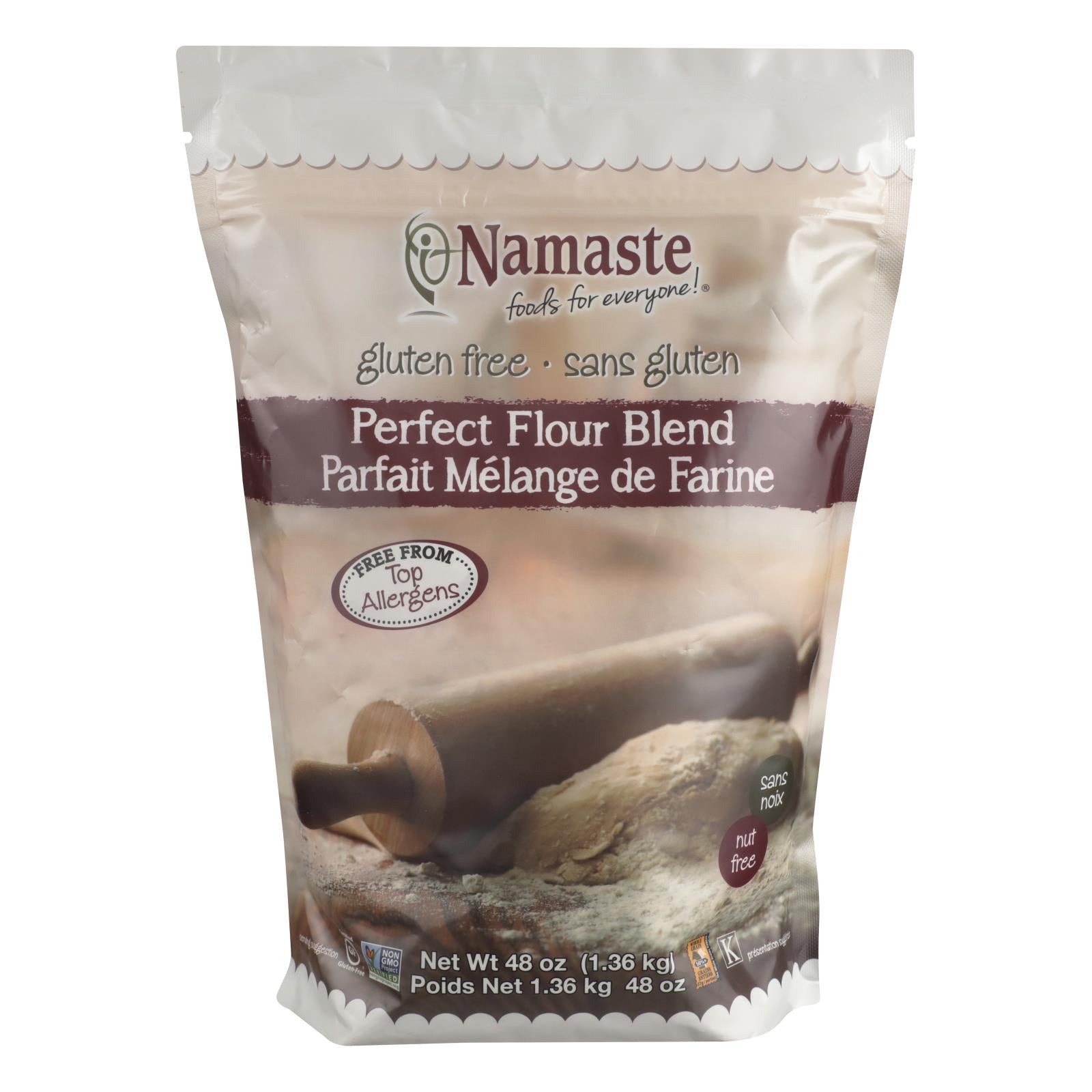 Namaste Foods Gluten Free Perfect Flour Blend - Flour - Case Of 6 - 48 Oz. - Maras Green