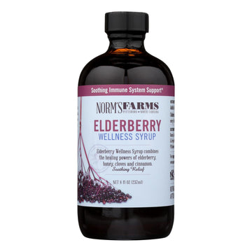 Norms Farms - Elderberry Syrup - 1 Each 1 - 8 Fz - Maras Green