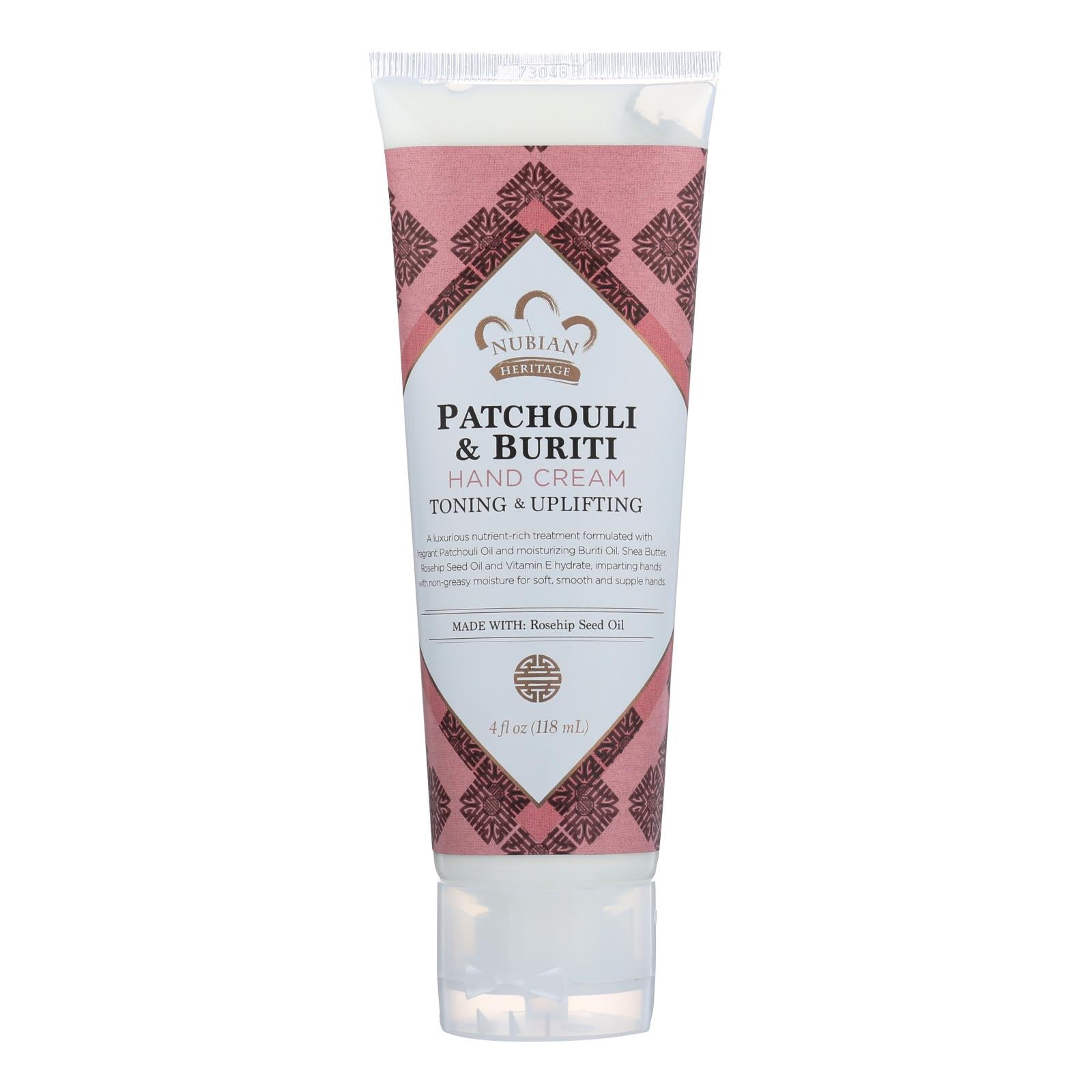 Nubian Heritage - Hand Cream Patchouli&buriti - 1 Each - 4 Oz - Maras Green