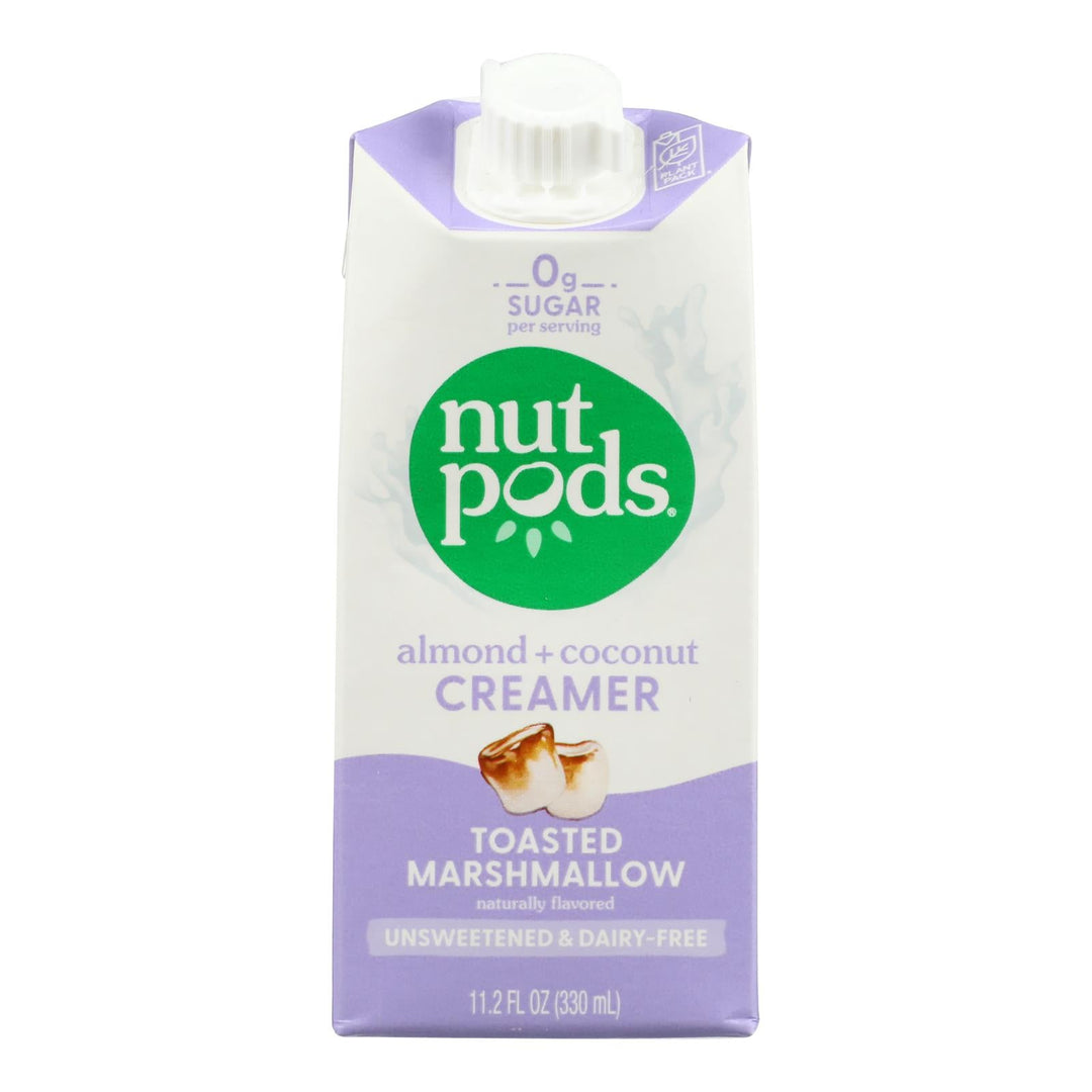 Nutpods - Creamer Df Uns Toasted Mrshm - Case Of 12 - 11.2 Fz - Maras Green
