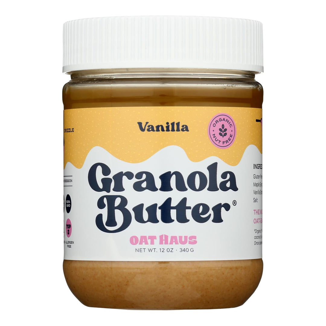 Oat Haus - Butter Granola Vanilla - Case Of 6 - 12 Oz - Maras Green