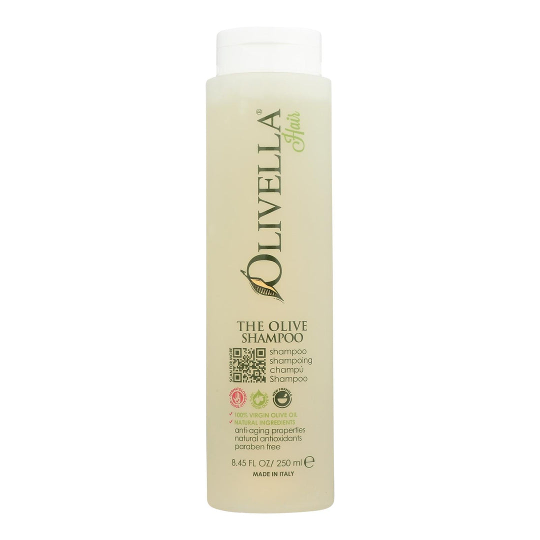 Olivella The Olive Shampoo Natural Formula - 8.5 Fl Oz - Maras Green