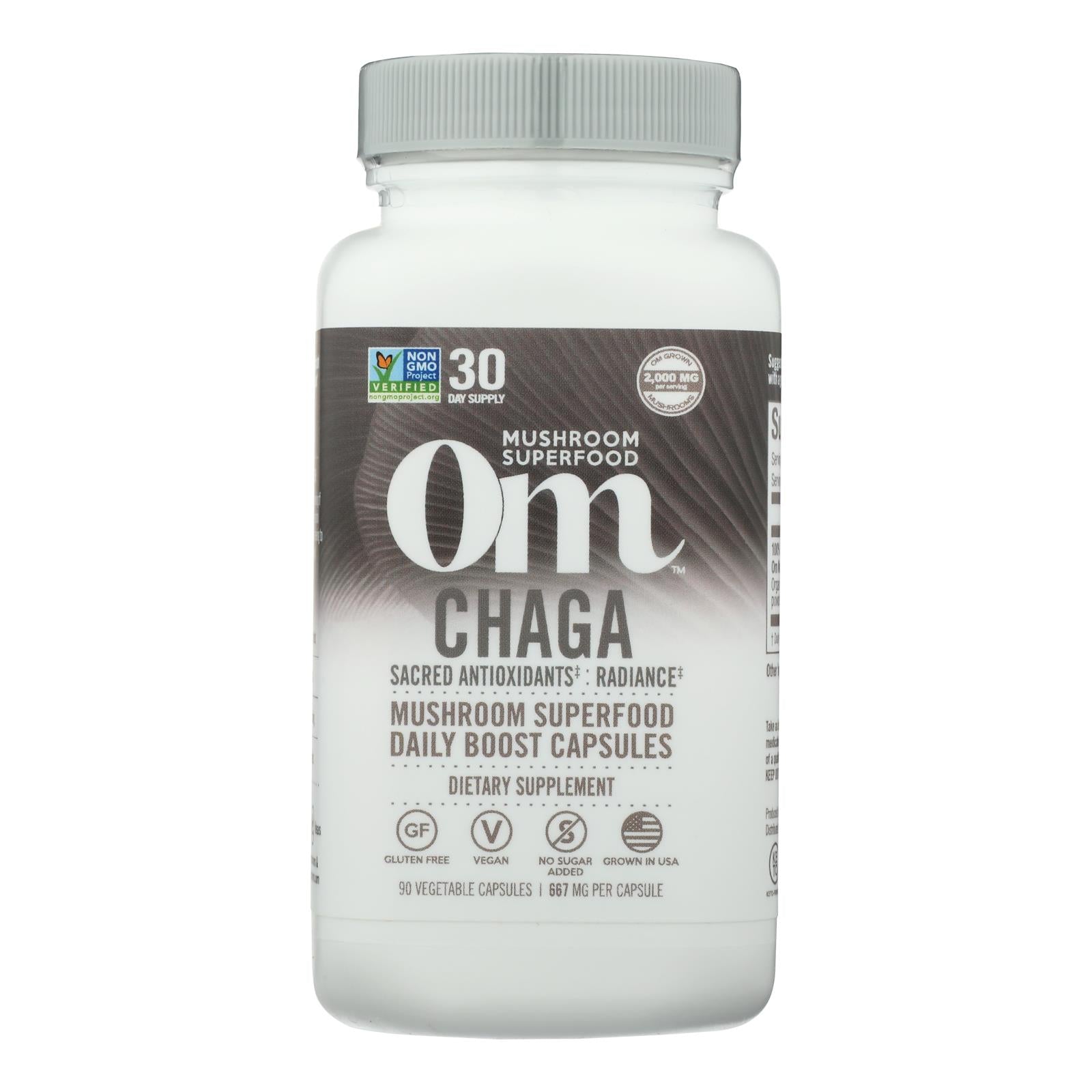 Organic Mushroom Nutrition - Mush Sprfd Chaga - 1 Each - 90 Ct - Maras Green