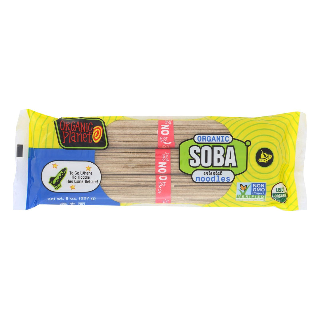 Organic Planet Organic Soba Noodles - Case Of 12 - 8 Oz. - Maras Green