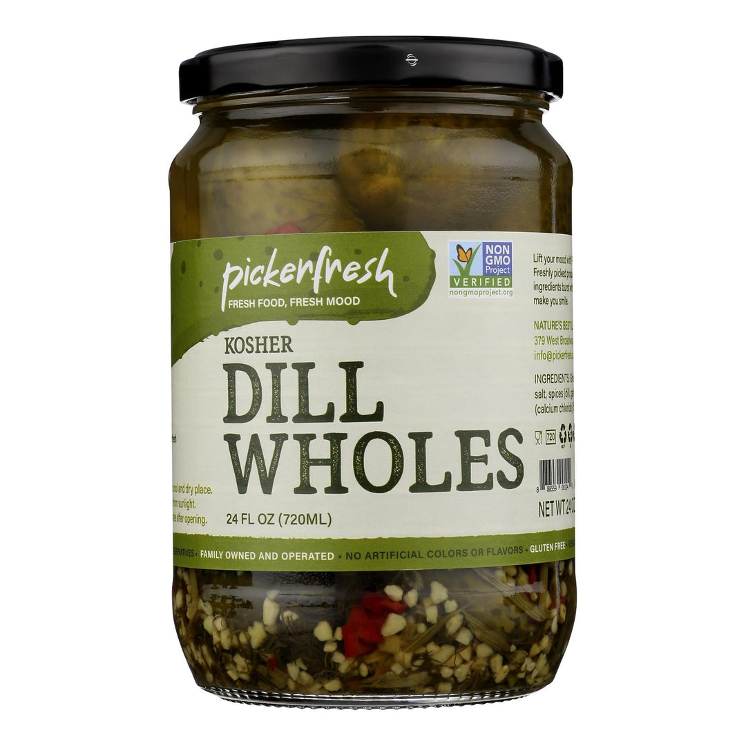 Pickerfresh - Dill Kosher Whole - Case Of 6 - 24 Oz - Maras Green
