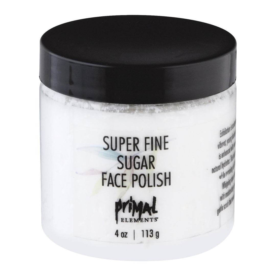 Primal Elements - Face Polish Fine Sugar - Case Of 6 - 4 Oz - Maras Green