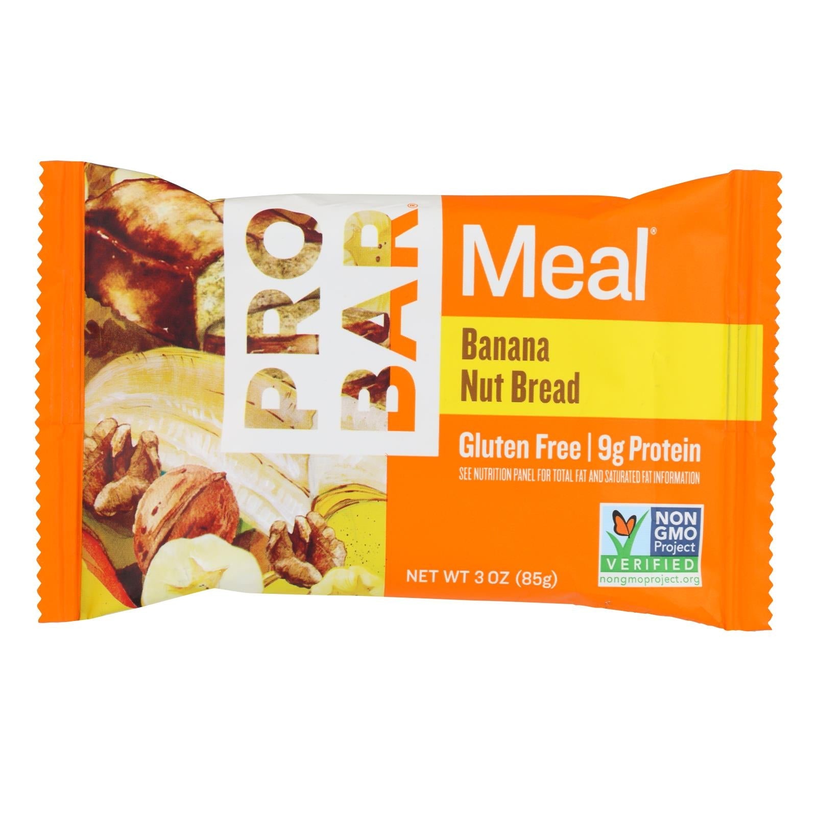 Probar Meal Bar, Banana Nut Bread - Case Of 12 - 3 Oz - Maras Green