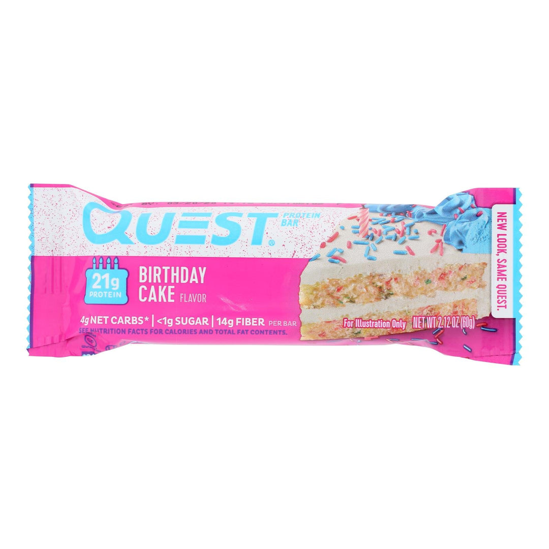 Quest Coated Protein Bar - Case Of 12 - 2.12 Oz - Maras Green