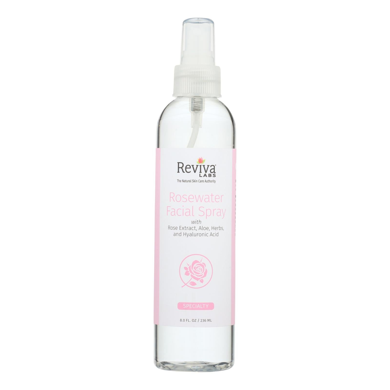 Reviva Labs - Facial Spray Rosewater - 8 Fl Oz - Maras Green