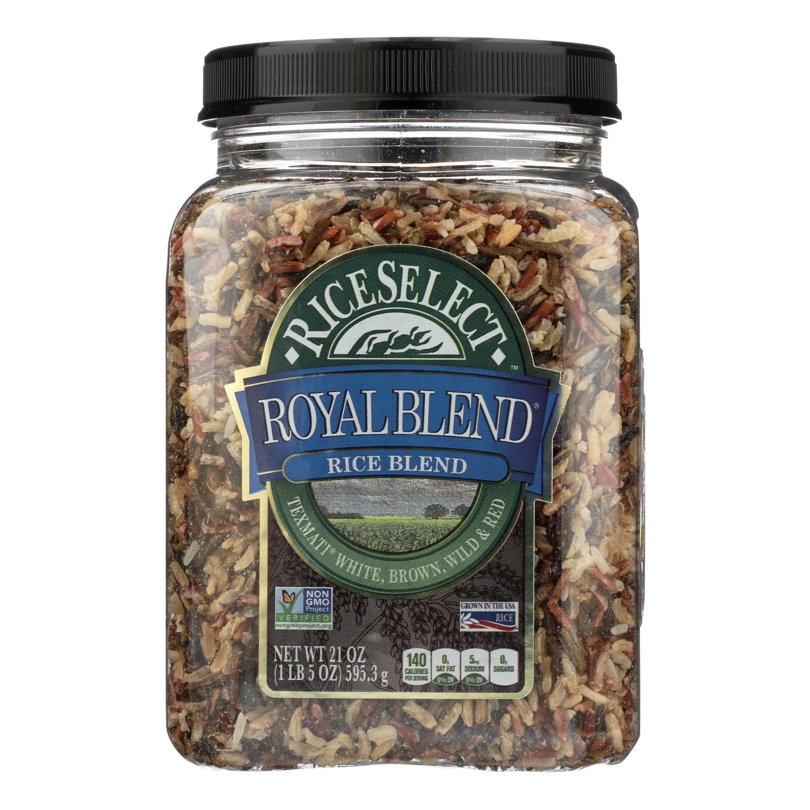 Rice Select Royal Blend - White Brown And Red - Case Of 4 - 21 Oz. - Maras Green