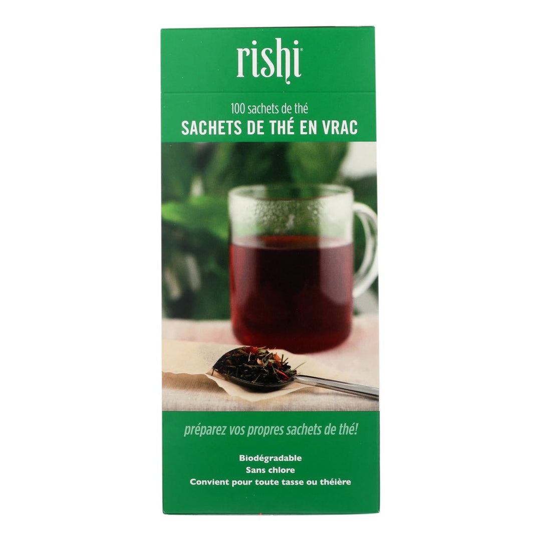Rishi - Tea Filters 100ct - Case Of 24 - 100 Ct - Maras Green