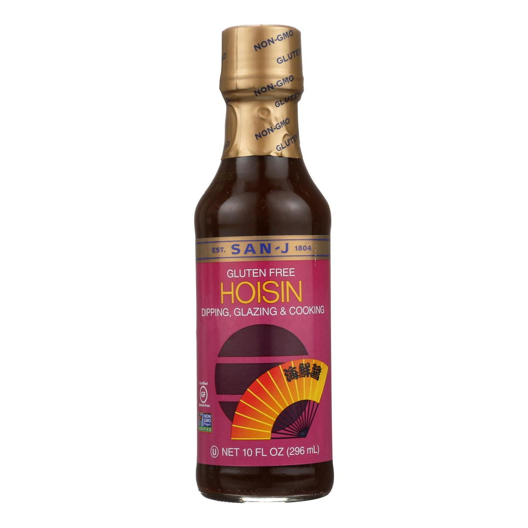San - j Sauce - Hoisin - Gluten Free - Case Of 6 - 10 Fl Oz - Maras Green