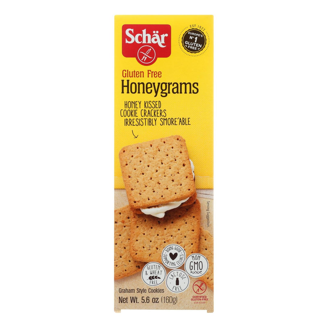 Schar - Crackers Honeygrams Gluten Free - Case Of 6 - 5.6 Oz - Maras Green