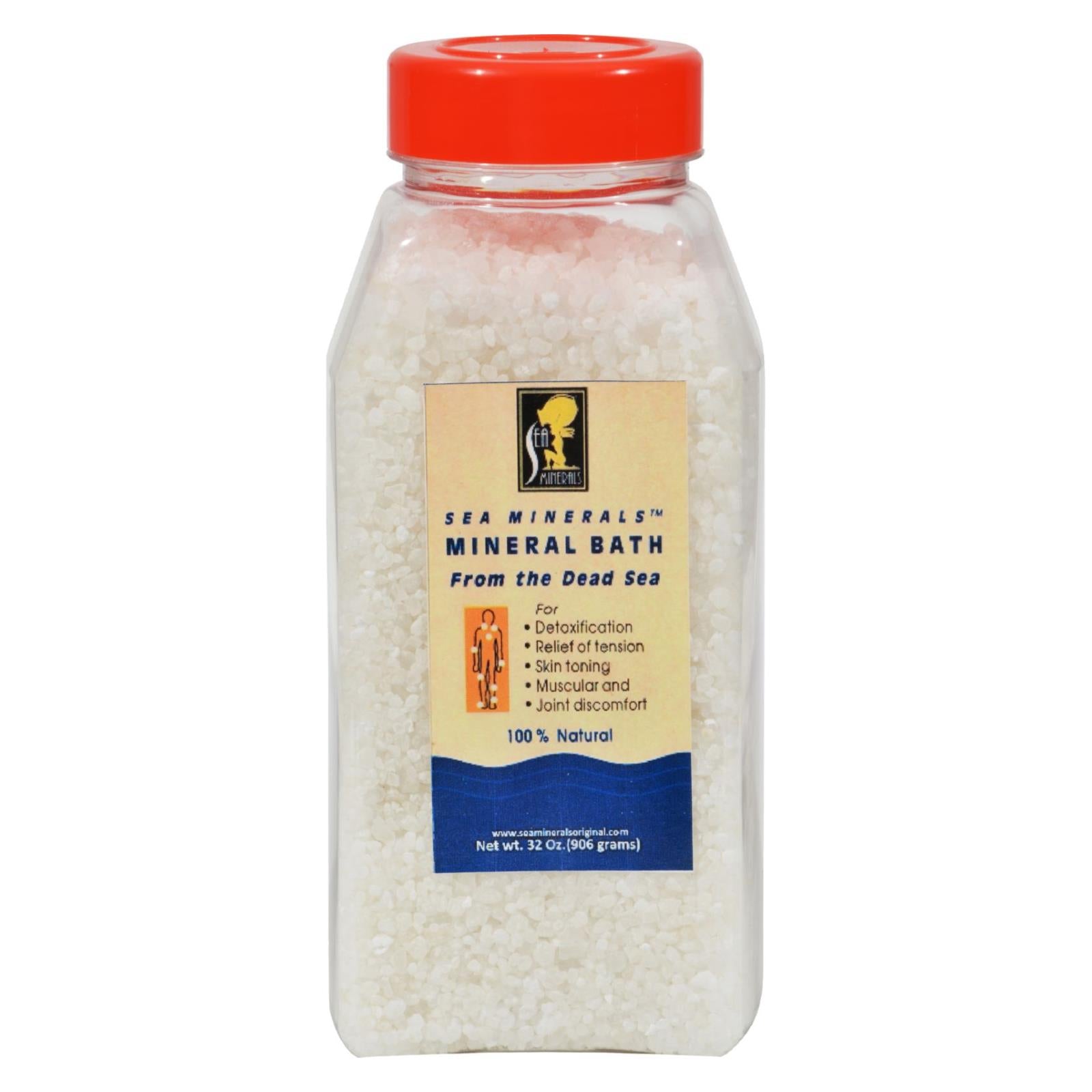 Sea Minerals Bath Salts From The Dead Sea - 2 Lbs - Maras Green