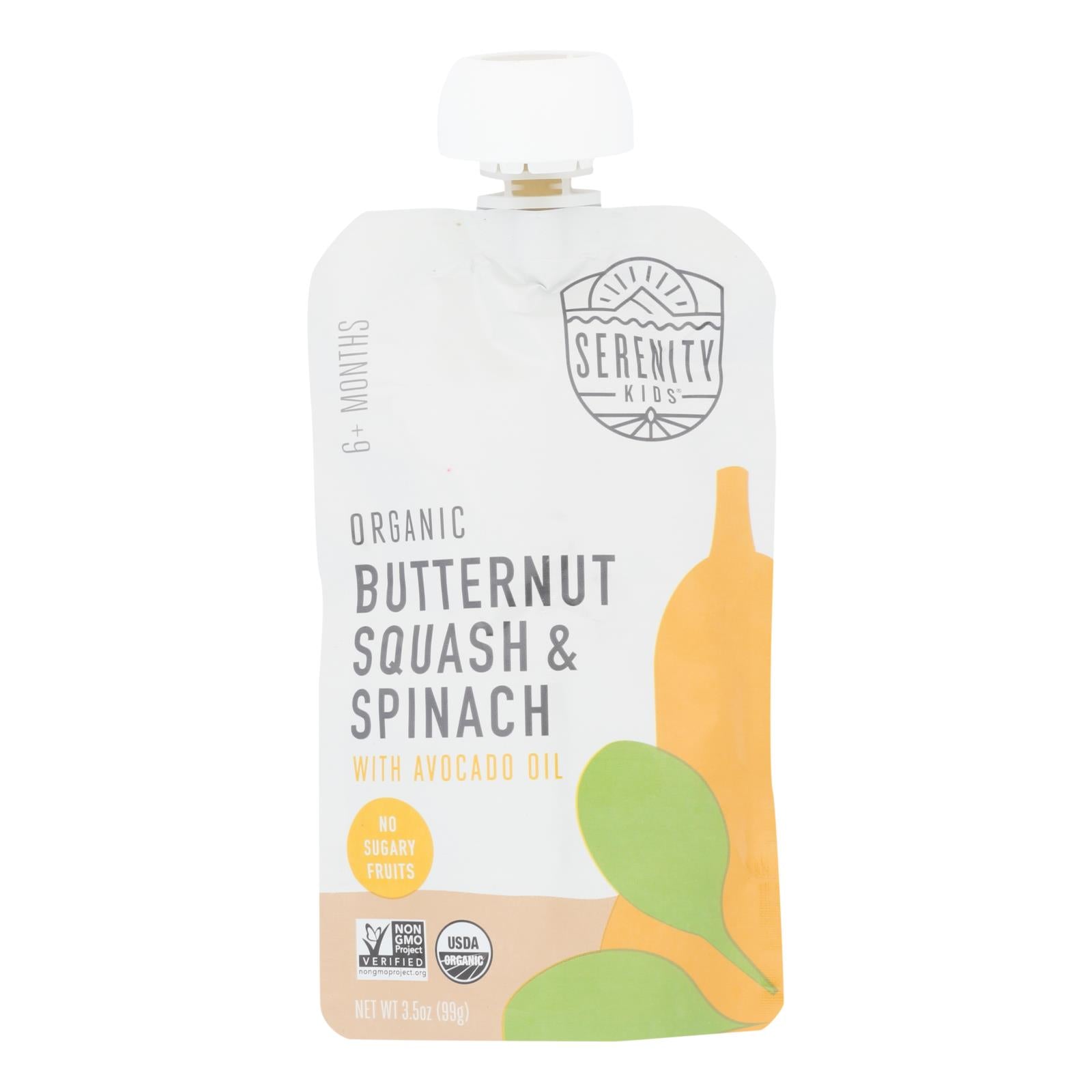 Serenity Kids Llc - Pouch Btrnt Sq&spn - Case Of 6 - 3.5 Oz - Maras Green